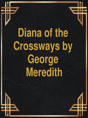 cover image of Diana of the Crossways (Unabridged)